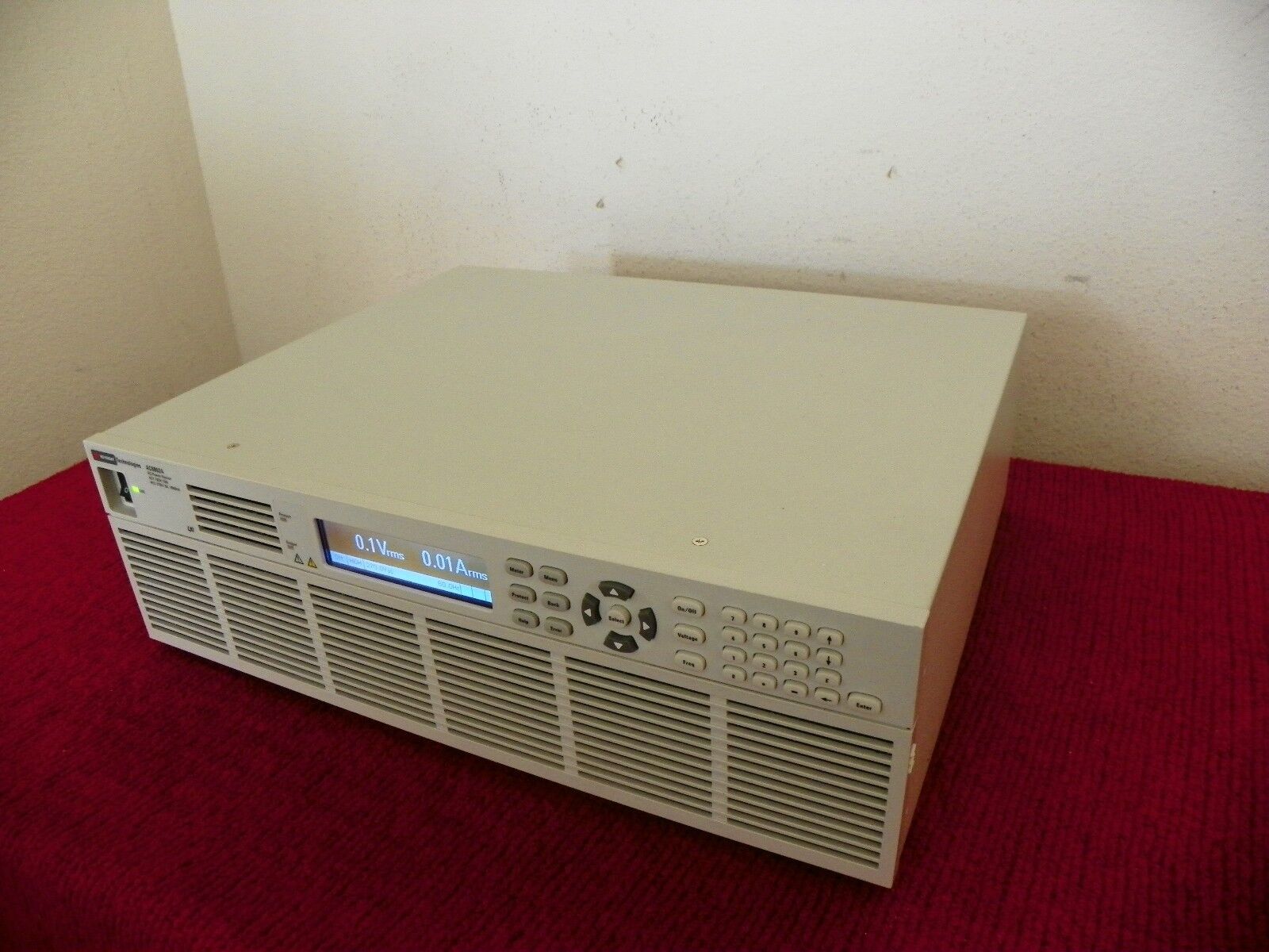 AC6802A AC Power, 1000VA, to 270V,10A/5A 45-500Hz AC6802A AC Power, 1000VA, to 270V,10A/5A 45-500Hz
